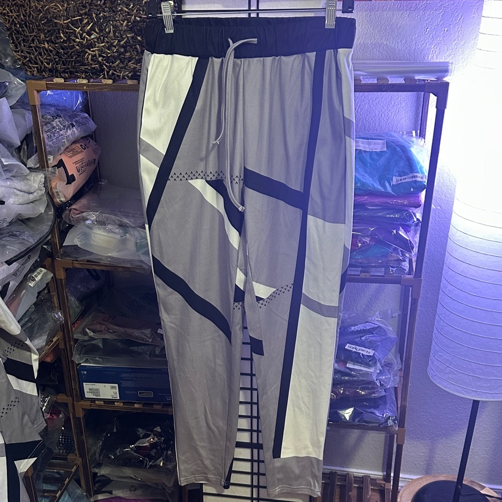 Modern Geometric Women’s Joggers